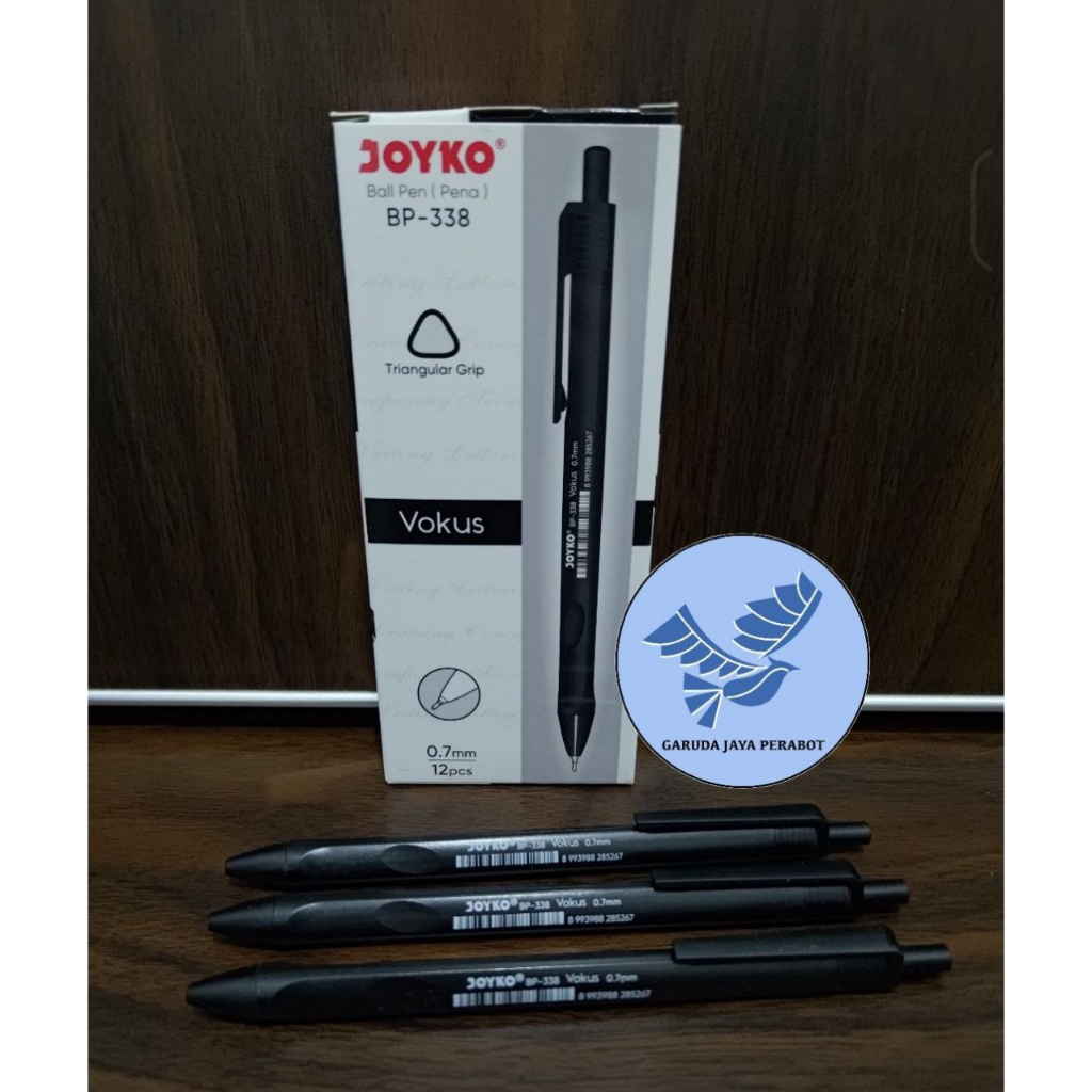 

(1 PCS) Bolpen / Pulpen / Ballpoit Joyko Vokus BP-338