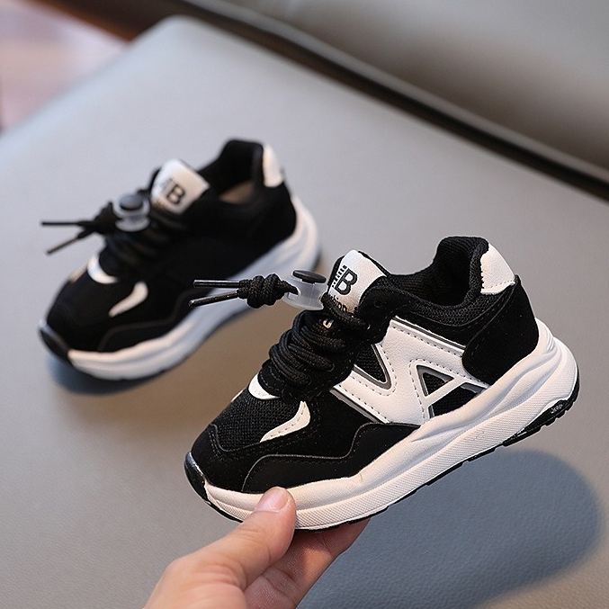 SH2305 Bisa COD Sepatu Sneakers Anak Baby 18 bulan sampai 1 2 3 4 5 6 7 8 9 tahun Sepatu Kets Anak Sepatu Anak Laki laki dan perempuan import size 21-36