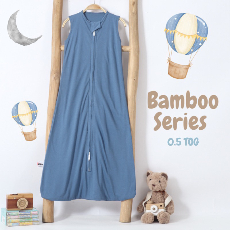 UBo Sleep Sack (100% Cotton) Bamboo Series dan Bambo Pattern Series 0.5 TOG