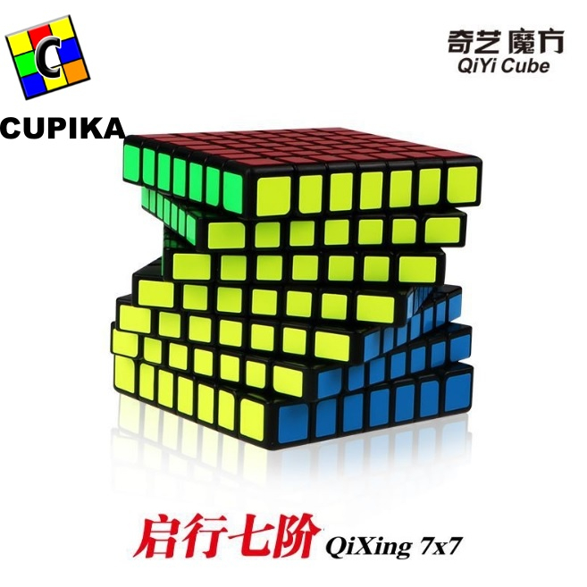 Rubik 7x7 QIYI 7x7 Speed blackbase