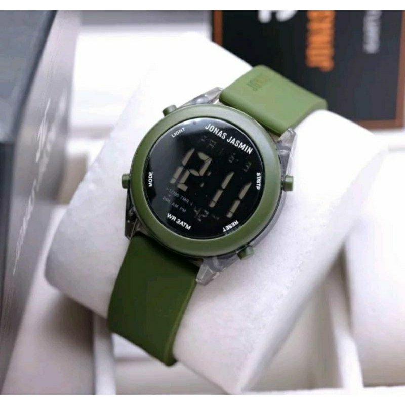 Jam Tangan Jonas Jasmin Original Digital Fashion Pria/Wanita Tahan Air Garansi