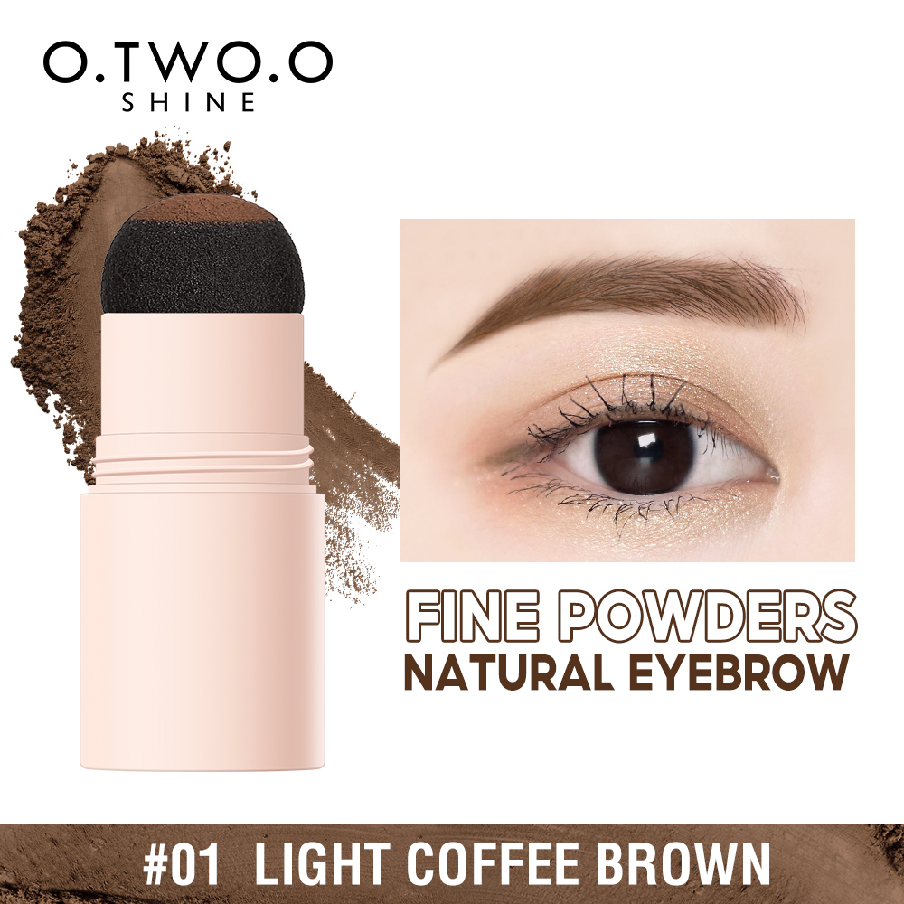 O.TWO.O~EYEBROW POWDER Cetakan Alis instan Eyebrow Stamp TAHAN LAMA, TAHAN AIR