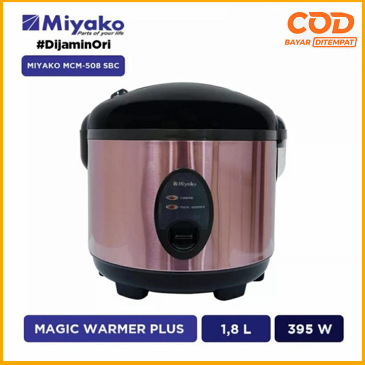 Rice Cooker Miyako MCM 508 SBC Stainless new promo
