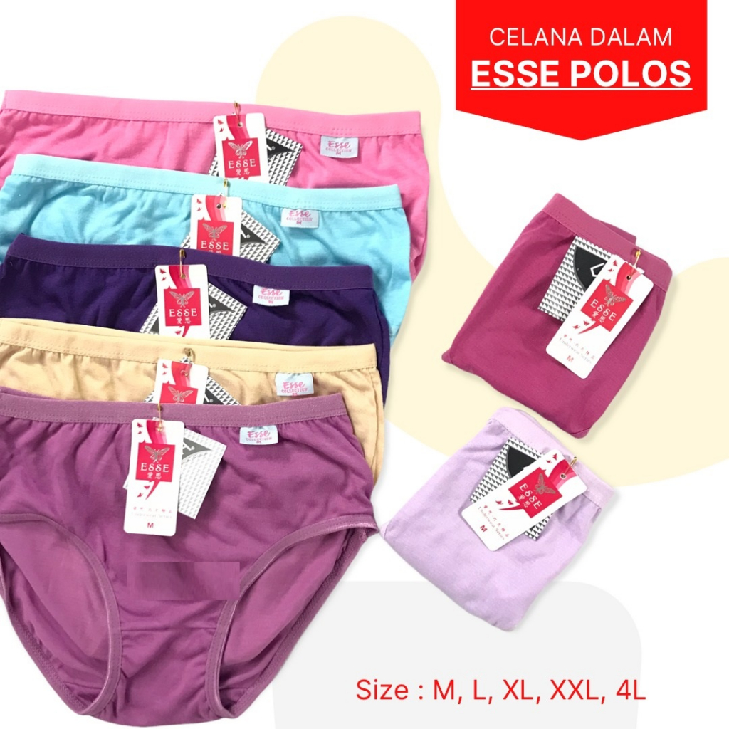lUSINAN!! Celana Dalam Wanita IMPORT ESSE / Dalaman Perempuan / CD Cewek MURAH