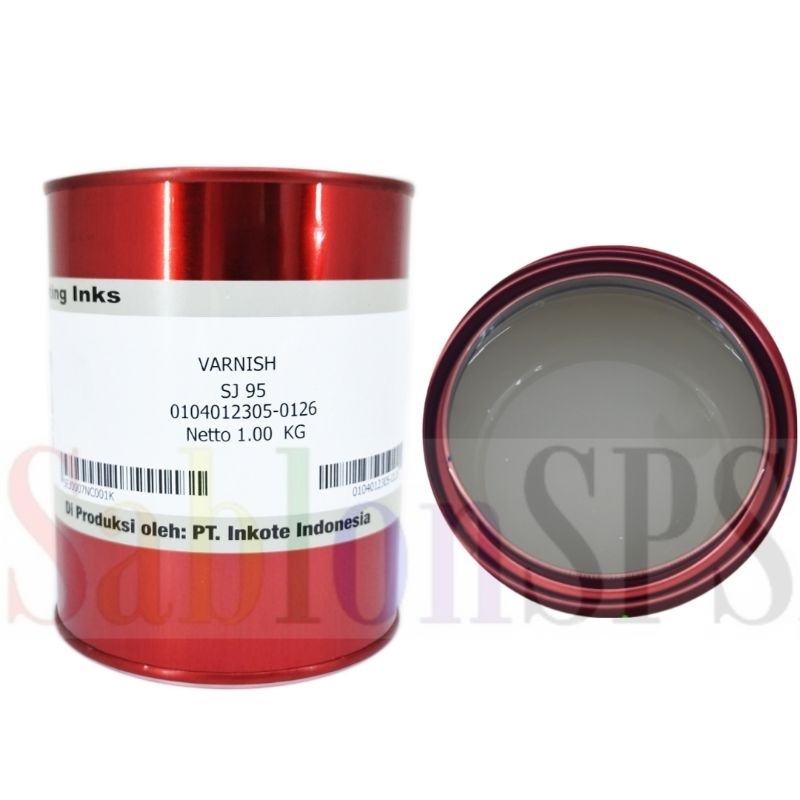 TINTA SABLON GELAS KACA/ BESI SJ 95 VARNISH 1KG BASIS MINYAK SOLVENT