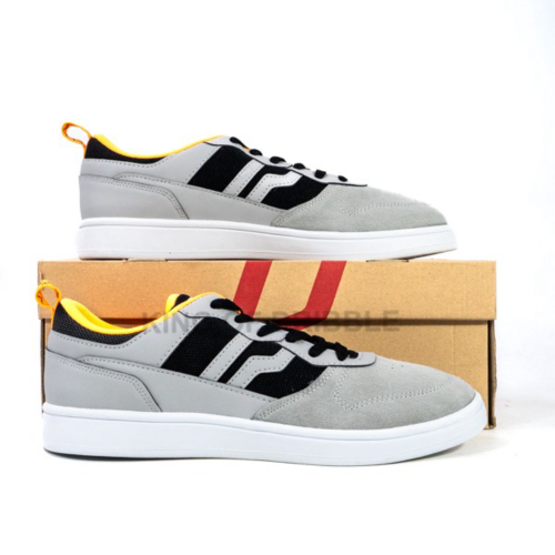 {MixaStore} Sepatu Skate Piero Jorge Grey Black White P21034 Original BNIB - 39 Diskon