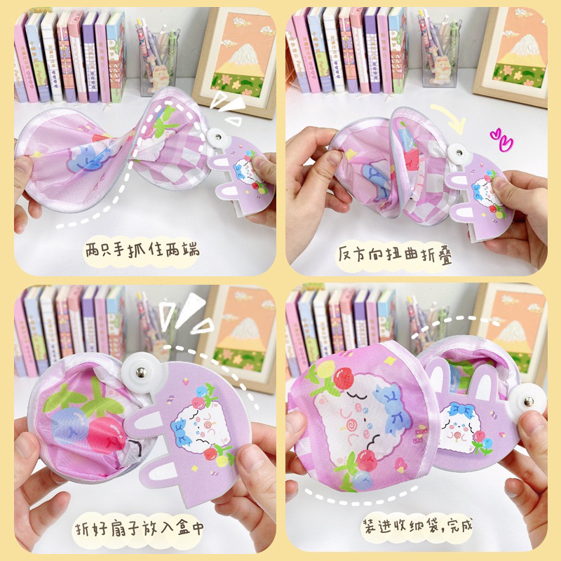 Kipas Tangan Lucu mini Kipas tangan Lipat