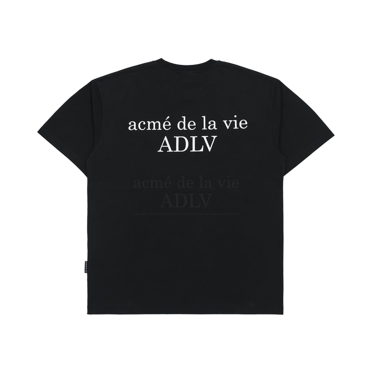 ADLV Baby Face Sunglass Yellow Shirt Tee Black