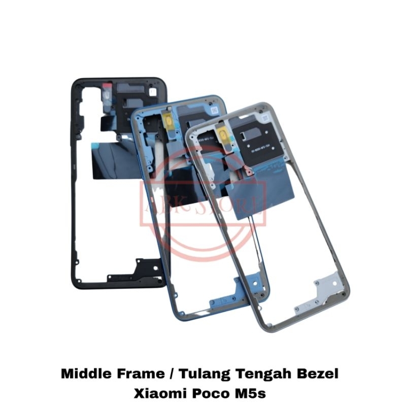 Tulang Tengah Bezel - Rangka Casing - Bazel Xiaomi Poco M5s