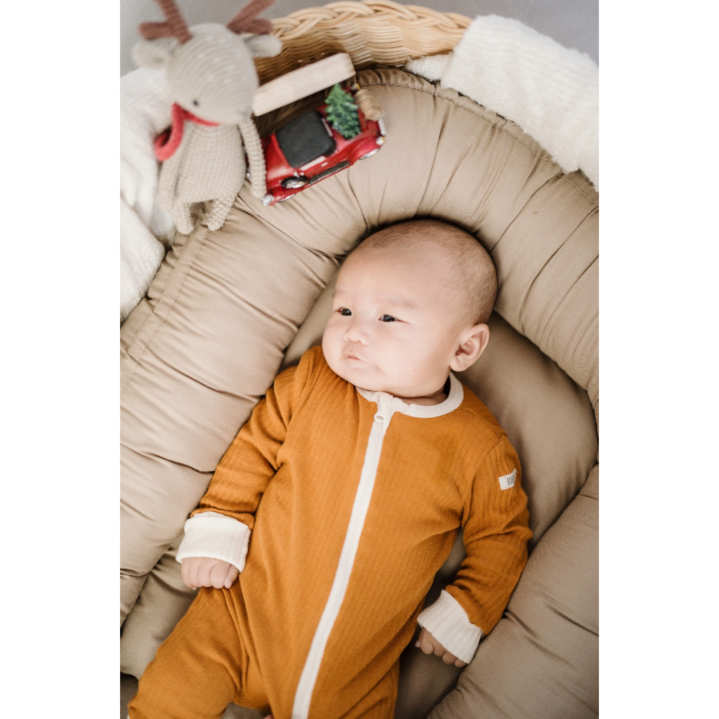 BOHOPANNA - SLEEPSUIT ZIPPER - Baju Tidur Bayi