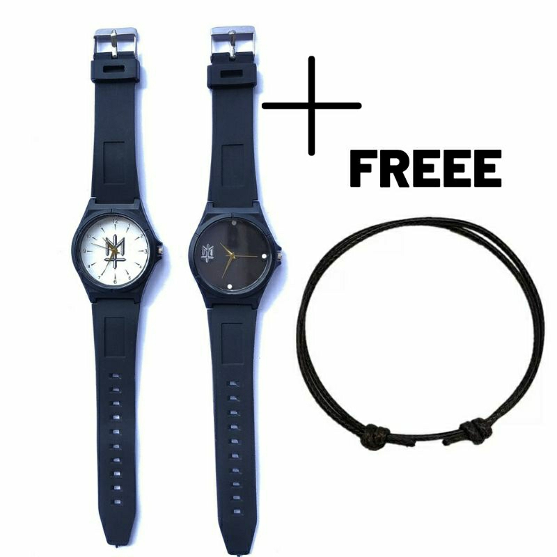 Jam Tangan Maternal Disaster Rubber Hitam Analog