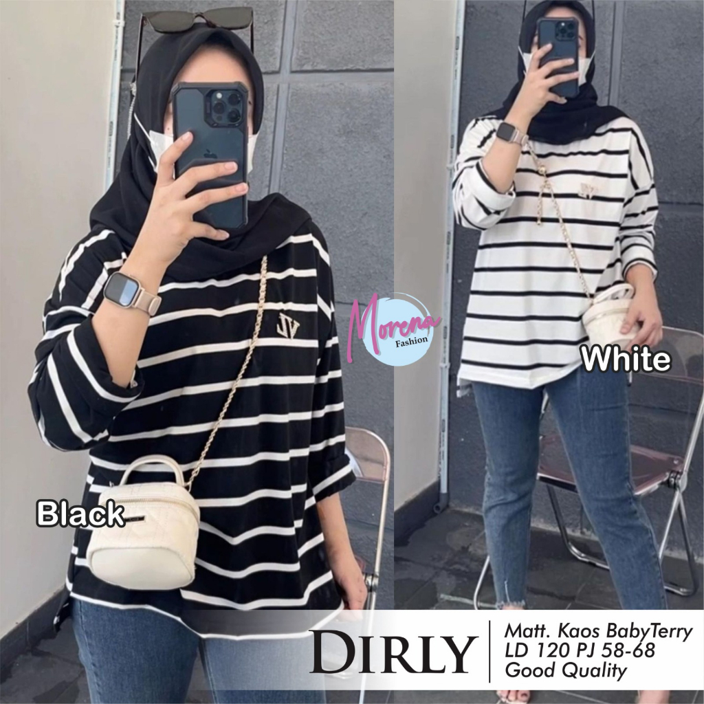 KAOS SALUR WANITA LENGAN PANJANG JUMBO BAJU ATASAN KAOS WANITA JUMBO LENGAN PANJANG KEKINIAN KOREAN 