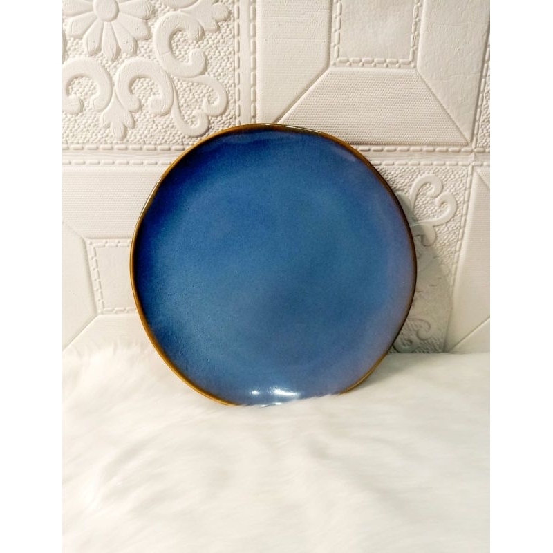 Piring Keramik Salad + Piring Salad Plate Pizzara