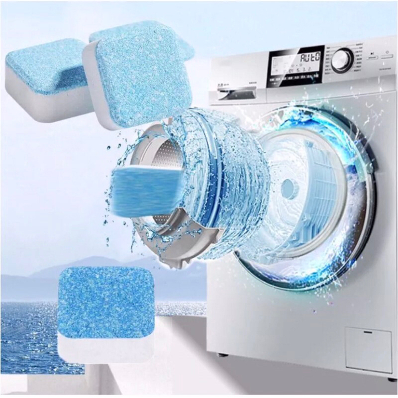 Tablet Pembersih Mesin Cuci Anti Jamur Bakteri Kotoran / Deep Cleaning Washing Machine