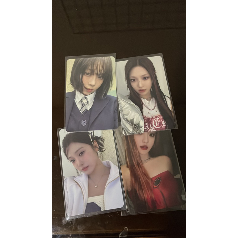 [OFFICIAL] Ningning poster ver spicy Winter seragam intro ver aespa photocard pc
