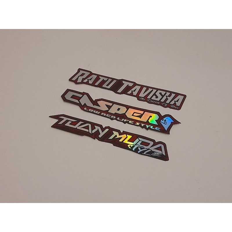 stiker bus tuan muda bris trans bismania cutting