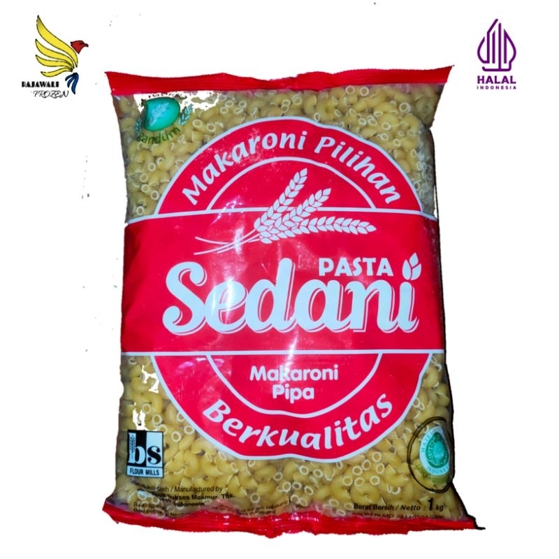 

MAKRONI SEDANI BERKUALITASS BERAT 1kg
