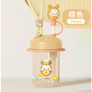 DISNEY CUTE TUMBLER with strap tali panjang WD8114