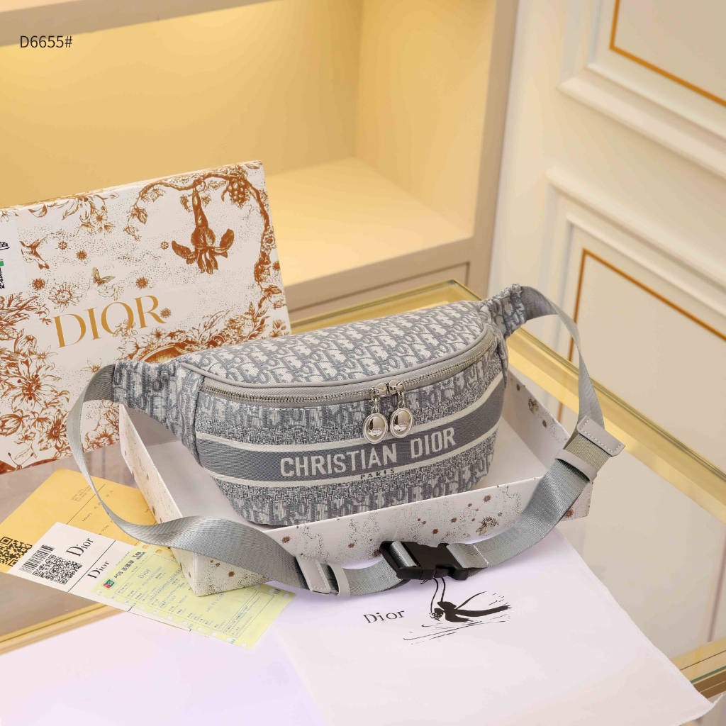 D D6655 DIOR Waist Bag