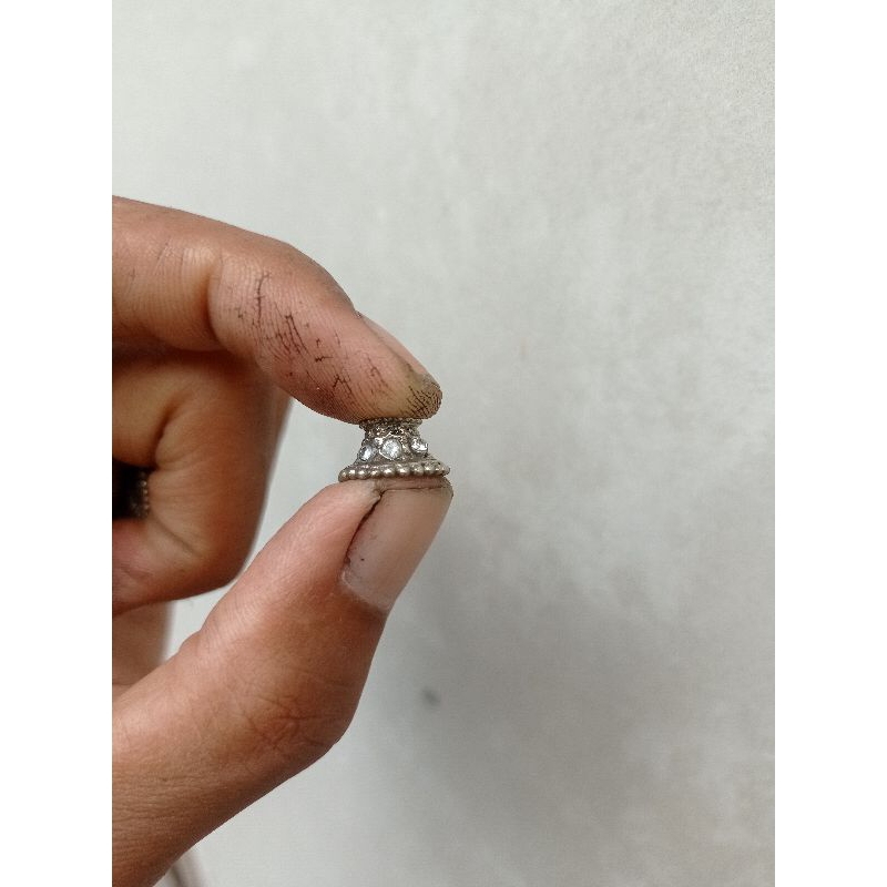 mendak warangka jimatan batu putih