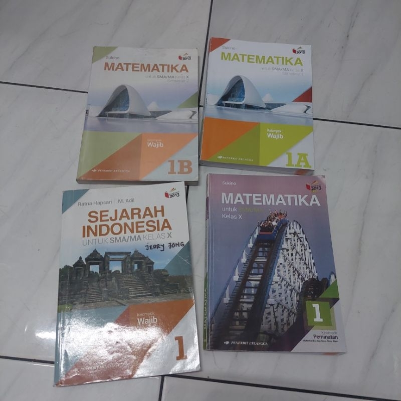 

buku matematika kelas 10 bekas