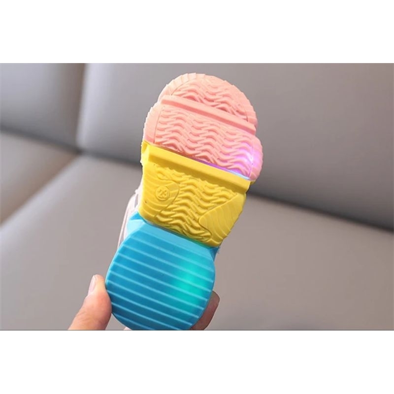 Minipetite SH20113N | Sepatu Lampu Anak Sepatu LED Anak Sepatu Keren