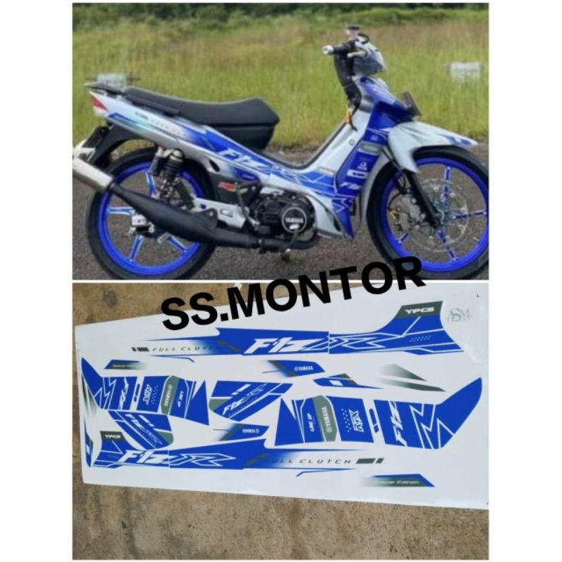 Stiker Striping Lis Fiz r F1ZR full clutch RTX