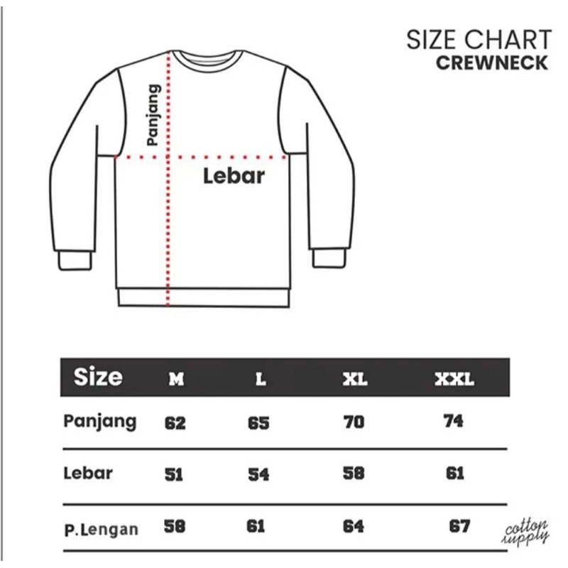 crewneck unisex disaster beautiful sweater terbaru tangan panjang nyaman