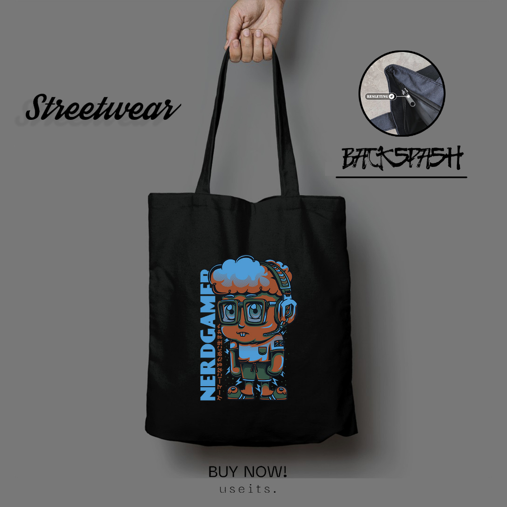 Tas Totebag Streetwear Custom Pria Wanita - STREETWEAR (09)