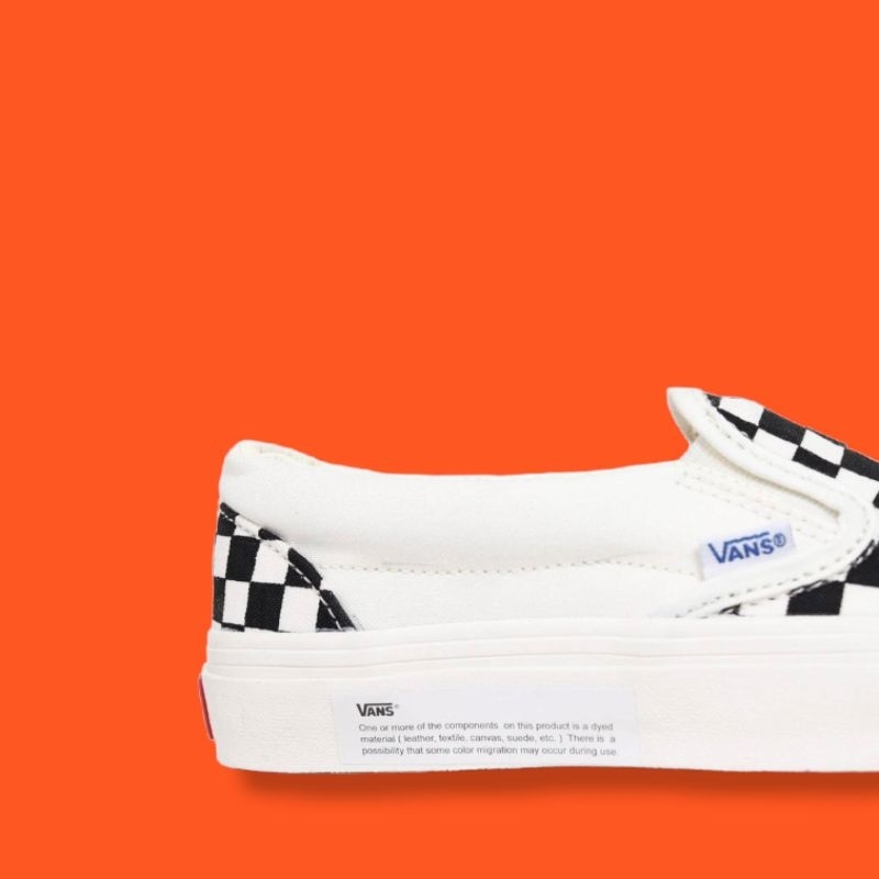 [BISA COD] VANS SLIP ON OG CHEKERBOARD BLACKWHITE PREMIUM