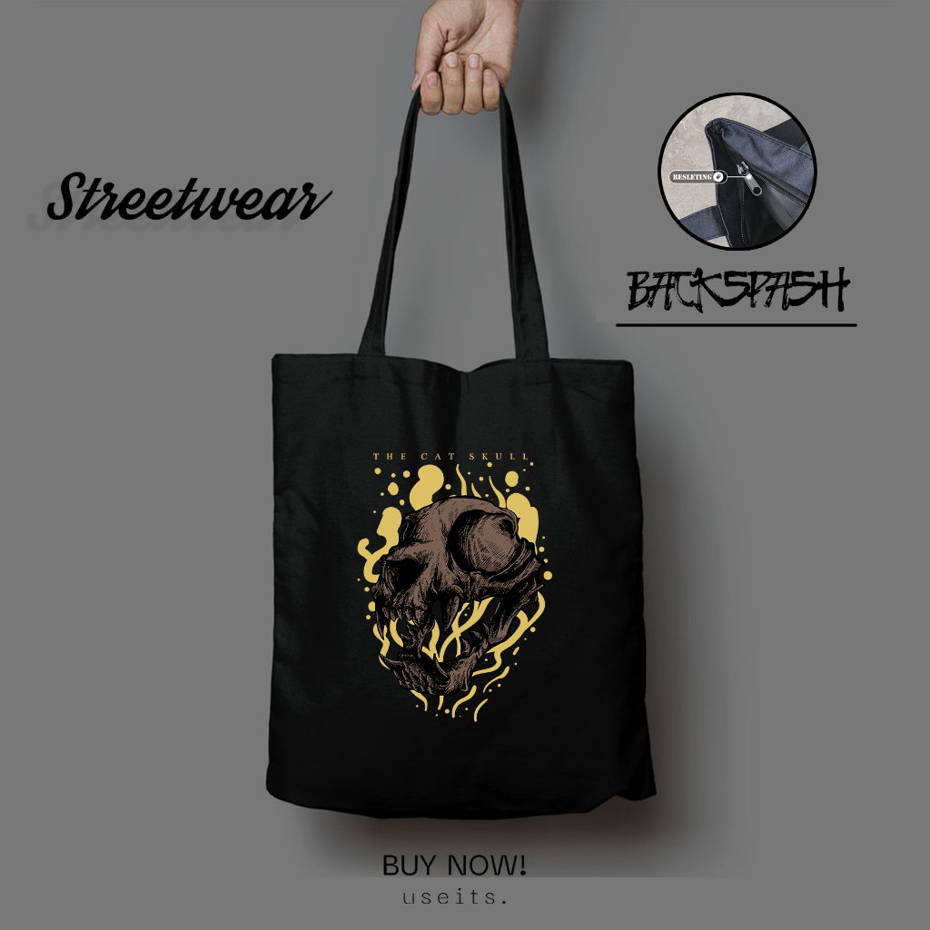 Tas Totebag Streetwear Custom Pria Wanita - STREETWEAR (15)