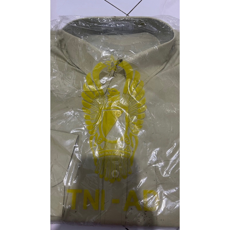 Kemeja PDU TNI AD | Kemeja Dalaman PDU TNI AD | kemeja dalam pdu