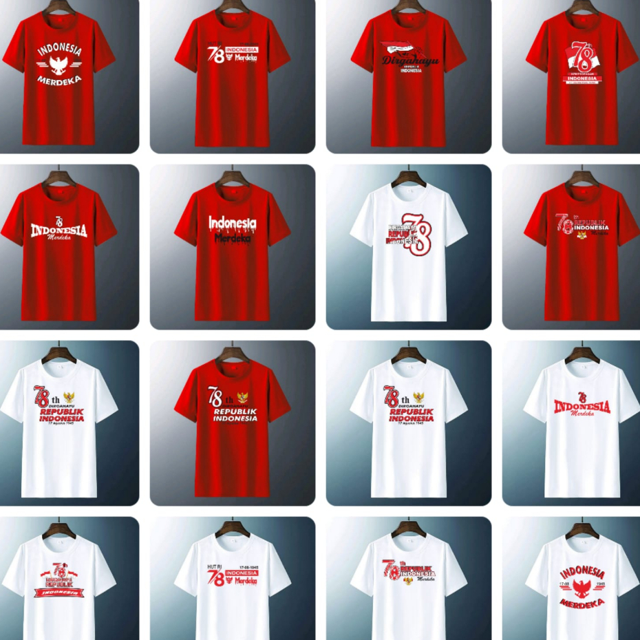 ((IB))KAOS DEWASA 17 AGUSTUS/HUT RI DIGITAL SABLON