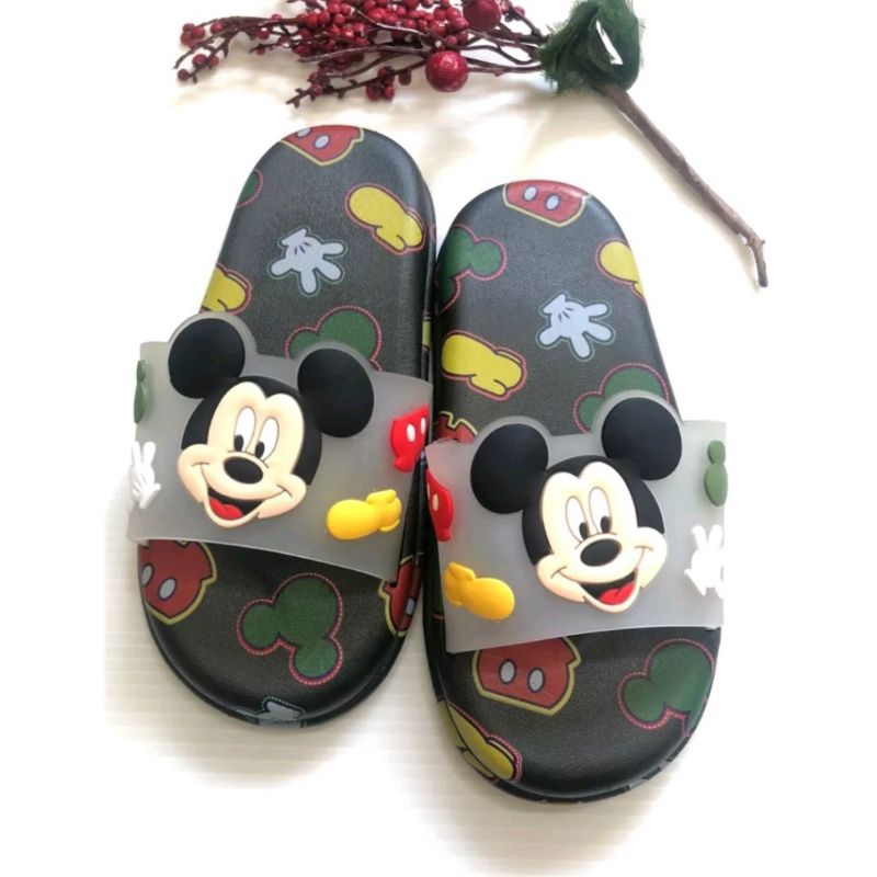 Sandal anak karakter Selop anak perempuan Sandal micky mouse anak