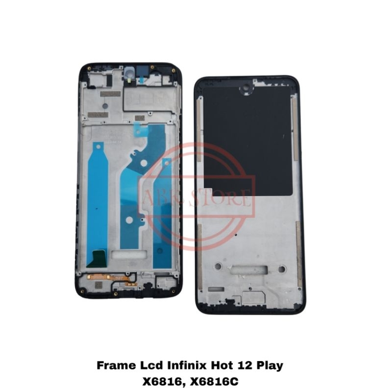 FRAME LCD - TATAKAN LCD - TULANG LCD INFINIX HOT 12 PLAY X6816, X6816C