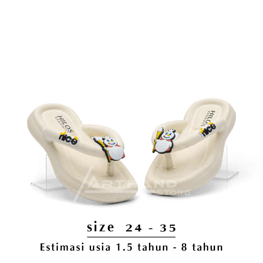 Sandal Anak Perempuan Motif MIXUE Viral Model Terbaru Anti Licin Lucu trandi untuk Umur 2 - 8 tahun