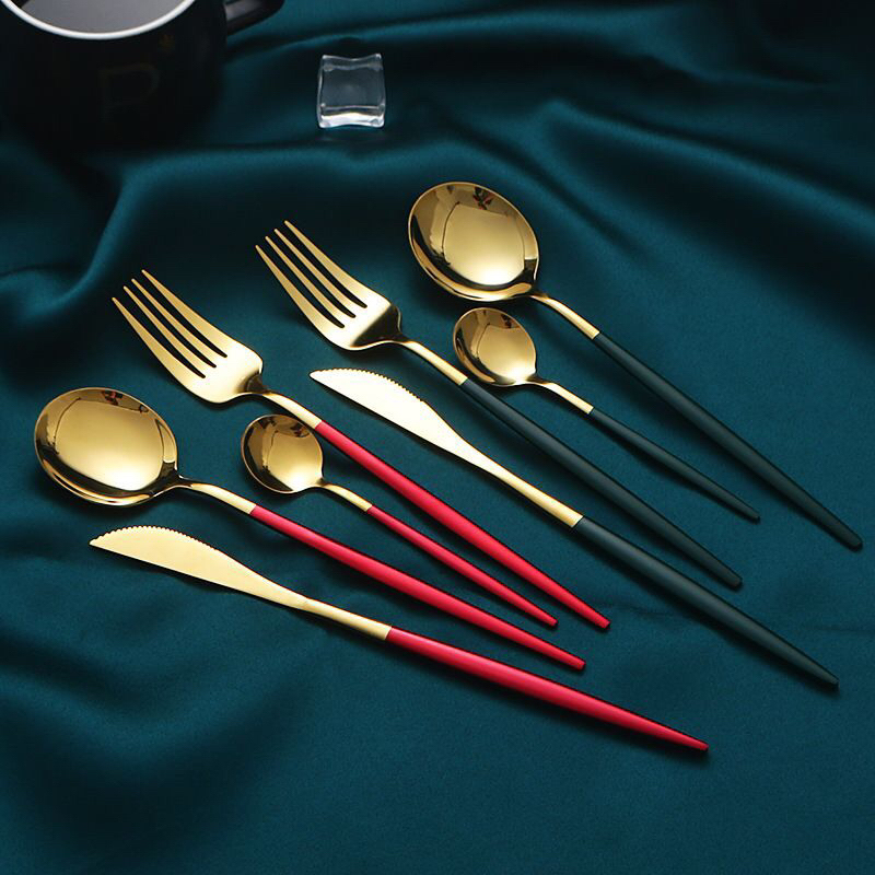 Sendok Western Spoon 4 in 1 Set / satuan /Portugese Style Stainless Steel High Quality Food Grade