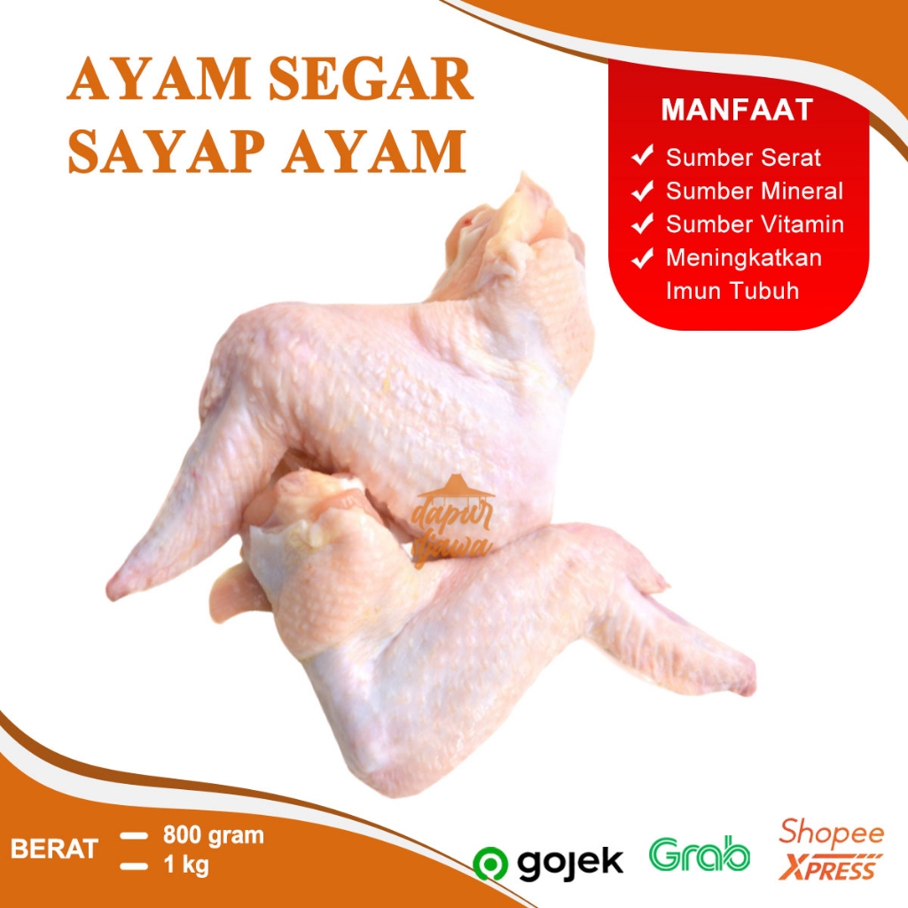 

AYAM POTONG SAYAP KARKAS BROILER BOILER SEGAR FROZEN POTONGAN UTUH PAHA PENTUNG ATAS BAWA DADA FILLET BERAT 500 GRAM 800 GRAM 1 KG 1 EKOR