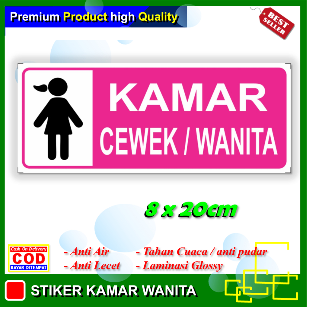 

Stiker kamar cewek wanita sticker kamar pribadi