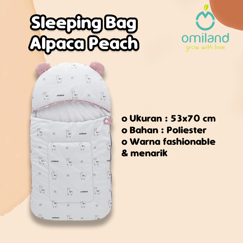 Omiland Sleeping Bag Alpaca Series | Omiland Matras Selimut Alpaca Series