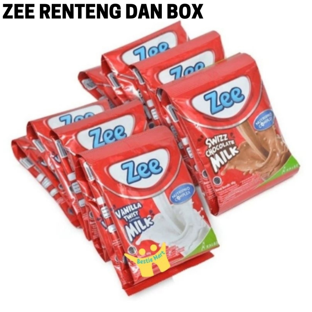 

Zee Susu Bubuk Coklat dan Vanila sachet renceng (10pcs x 38gr) DAN ZEE BOX 340 GR