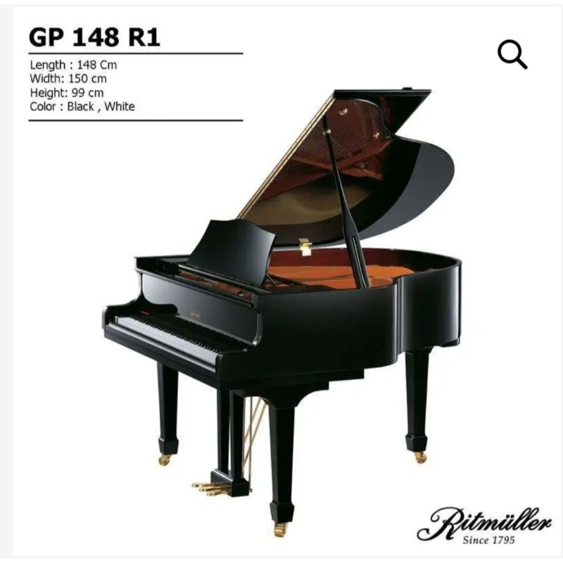 Baby grand Piano Ritmuller GP-148 R1 new