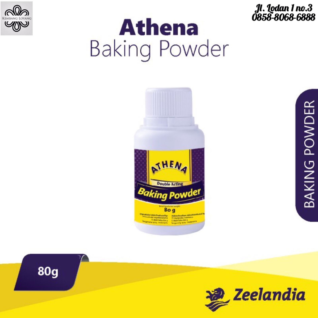 

Athena Baking Powder 80gr