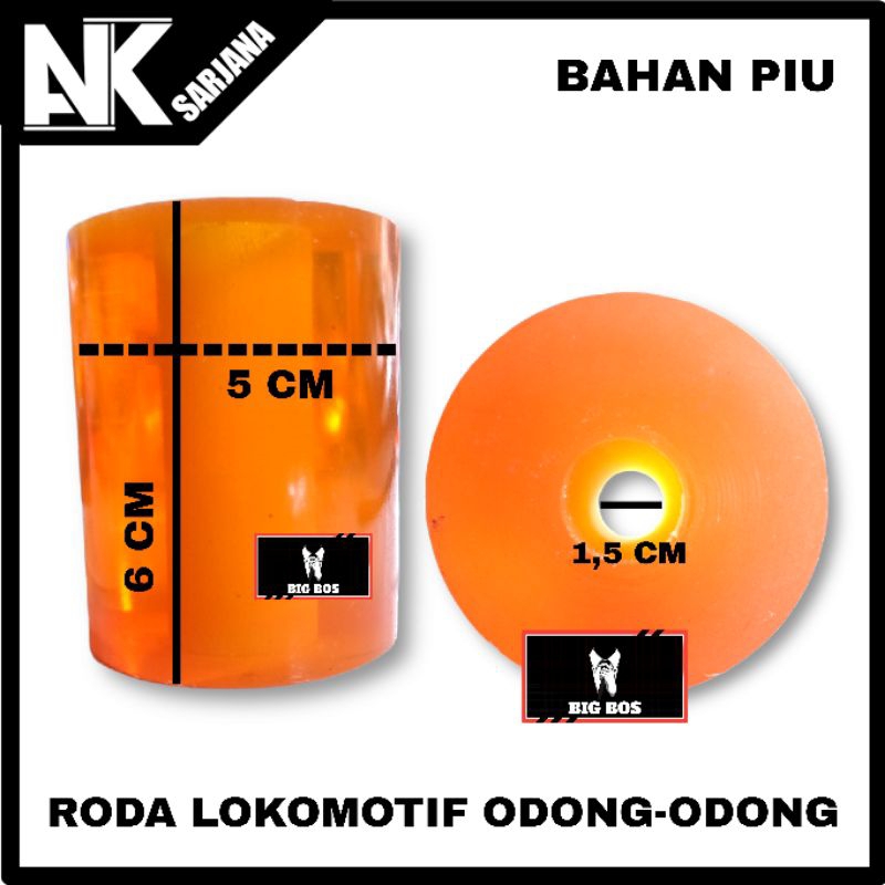 KARET BAN RODA LOKOMOTIF ODONG ODONG KARET RODA ODONG ODONG BAHAN KARET PU DIAMETER 5CM