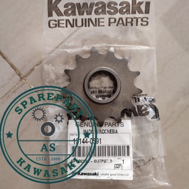 gear depan gir depan klx230 klx 230 klx230 r mata 13 original