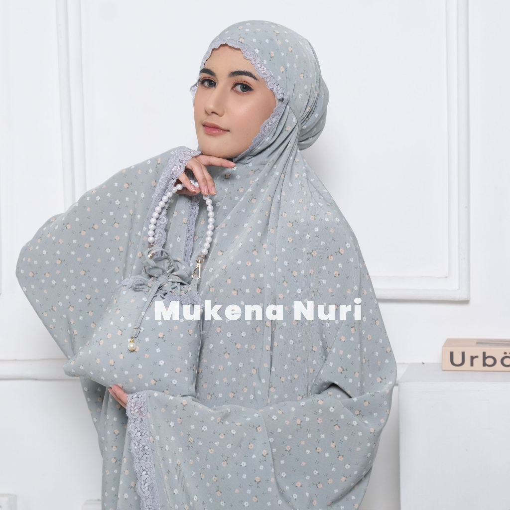 Mukena Dewasa Daily 2IN1 Mango Luxury premium Athalia