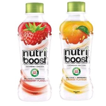 

Nutriboost milk + juice drink 300ml (strawberry & orange)