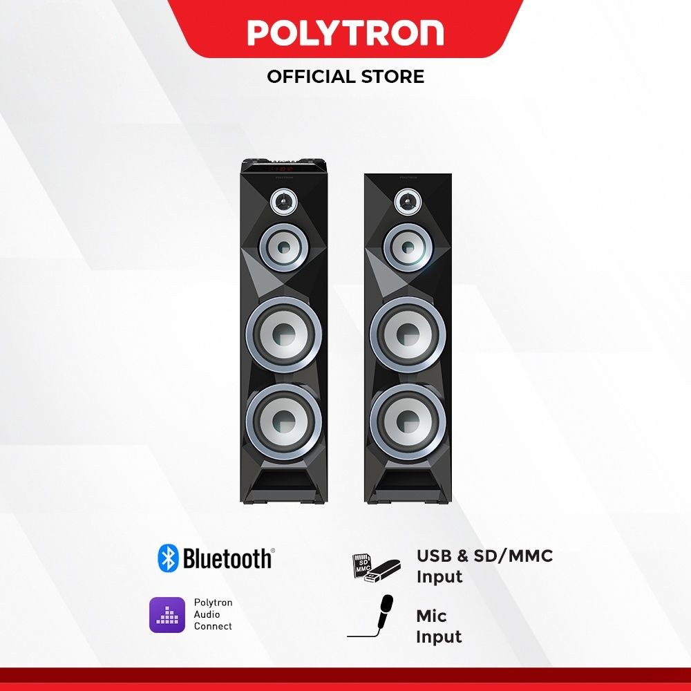 Speaker Active Bluetooth Polytron PAS 8BF22