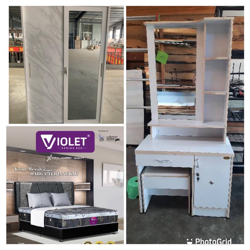 Promo Bedset Lemari Besi Import