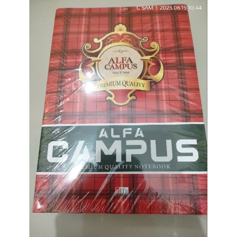 

Buku tulis campus ukuran boxy isi 50 lembar